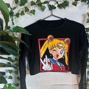 Sailor Moon Shirt 90s Anime T-Shirt Manga Vaporwave Japanese Aesthetic